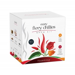 Easy Fiery Chilly Grow Kit - Καλλιεργείστε τις δικές σας καυτερές πιπεριές!