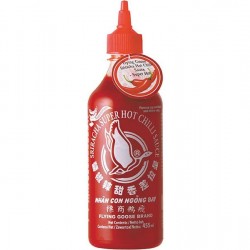 Σριράτσα (Sriracha) Σάλτσα Τσίλι -  Έξτρα Καυτερή! 455ml