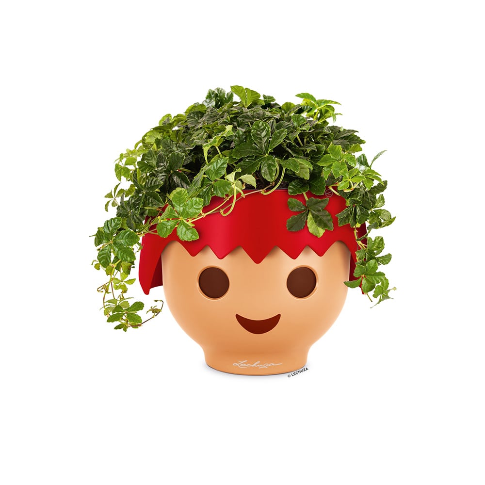 Red OJO Playmobil pot with ivy
