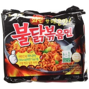 Samyang extra-hot chicken flavour noodles 140 g