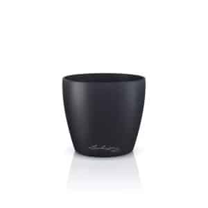 LECHUZA black planter 12 cm