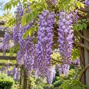 Chinese wisteria Wisteria sinensis — illustrative image of the plant